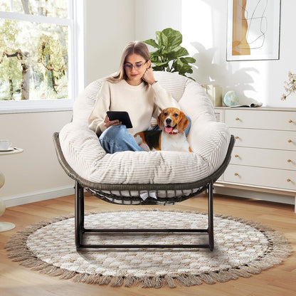 Your Personal Sanctuary: Sink into the Cloud-Like Comfort of Our Papasan